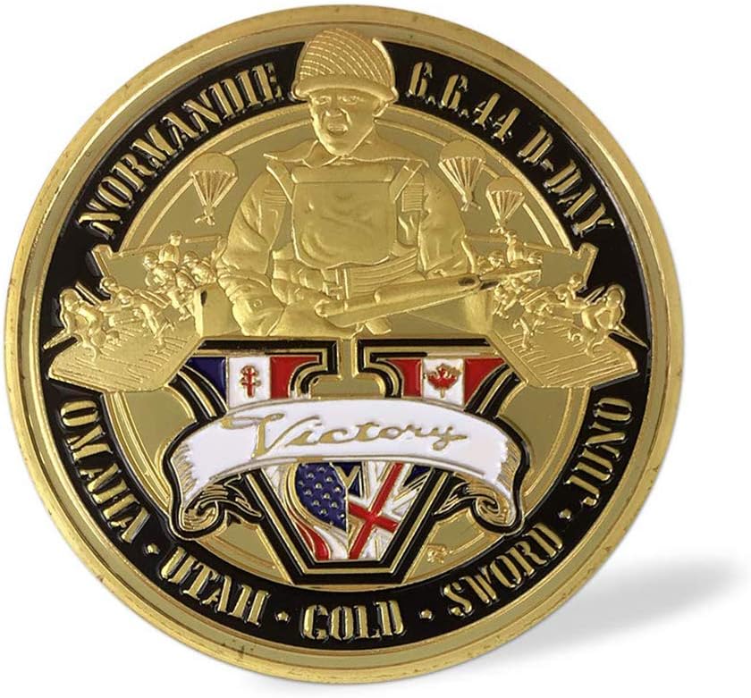 United States Army World War II Challenge Coin WWII Europe Soldier Veteran’s Gift.