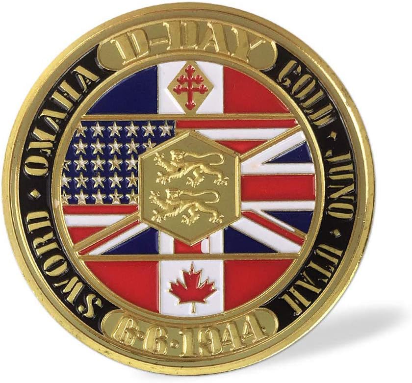 United States Army World War II Challenge Coin WWII Europe Soldier Veteran’s Gift.