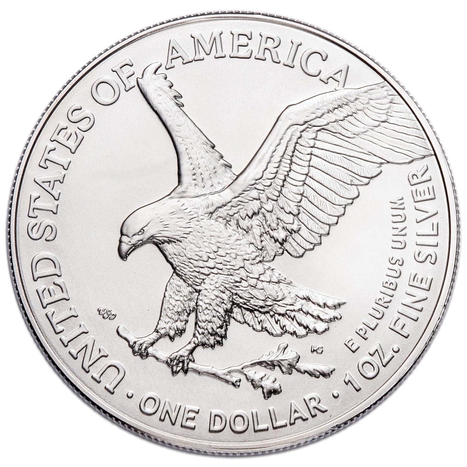 2023 American Silver Eagle Dollar Uncirculated Coin in Graduation Showpak Holder