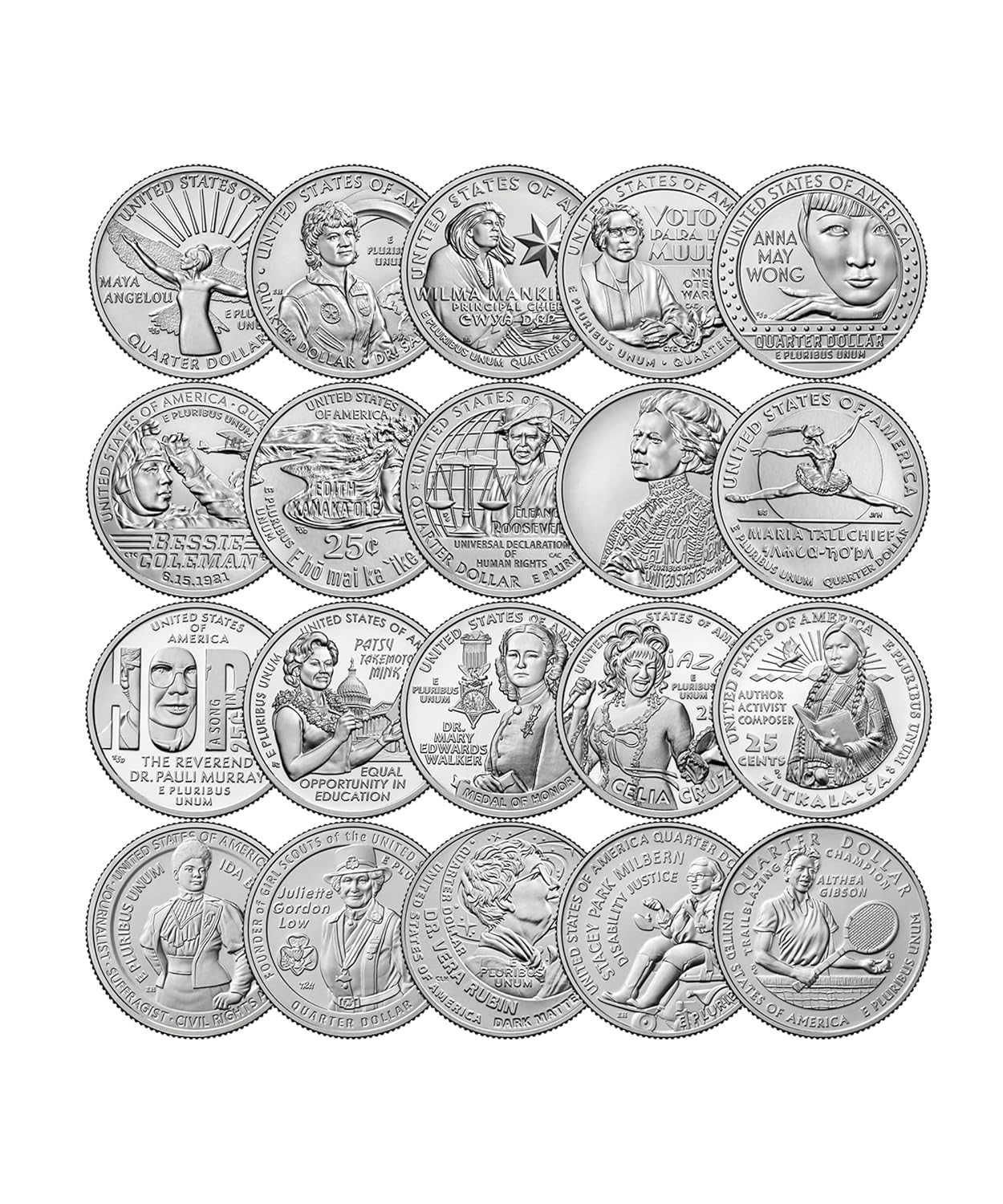 American Women Quarters Complete Collection (2022-2025)