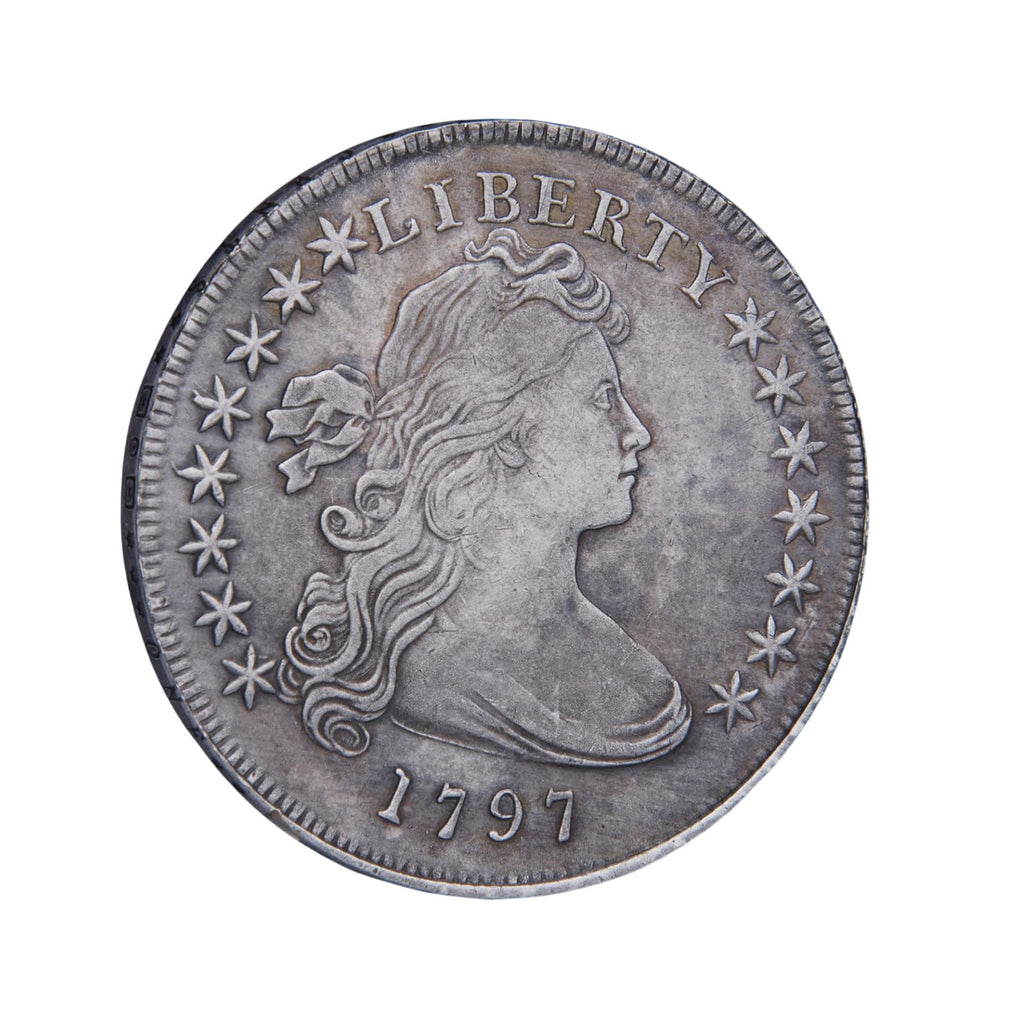 1795 1796 1797 1798 Liberty Dollar Coin – Silver-Plated Old US Coin, Collectible Replica for Coin Collectors, History Enthusiasts & Display, Old Coins for Collectors & Gifts (1795)
