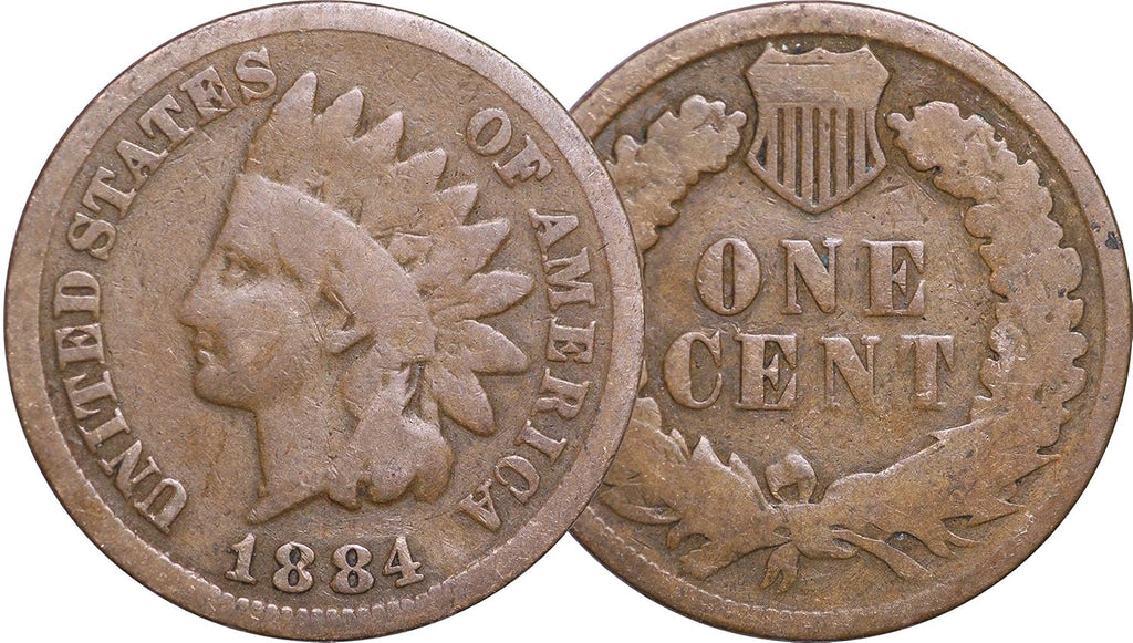 Old U.S. Silver Coins 5 Coin Collection Gift Set - Indian Head Cent, Buffalo Nickel, Mercury Dime, Standing Liberty Quarter, Walking Liberty Half Dollar